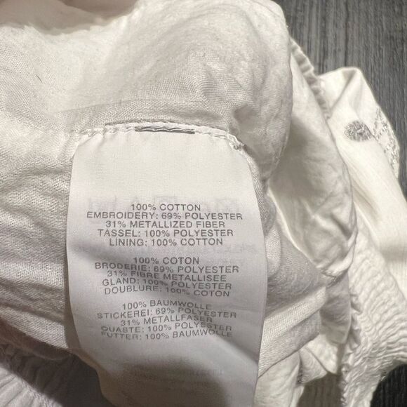 NWOT Gorgeous White, Pineapple J Crew Shorts Large Excellent Condition - Picture 4 of 7